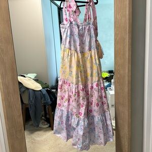 Loveshackfancy for target cotton midi dress